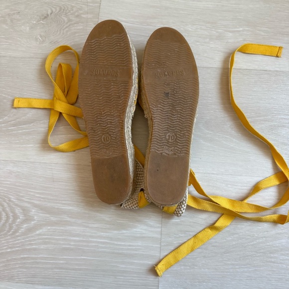 Soludos Lauren Gingham Espadrille Sandal US 10
